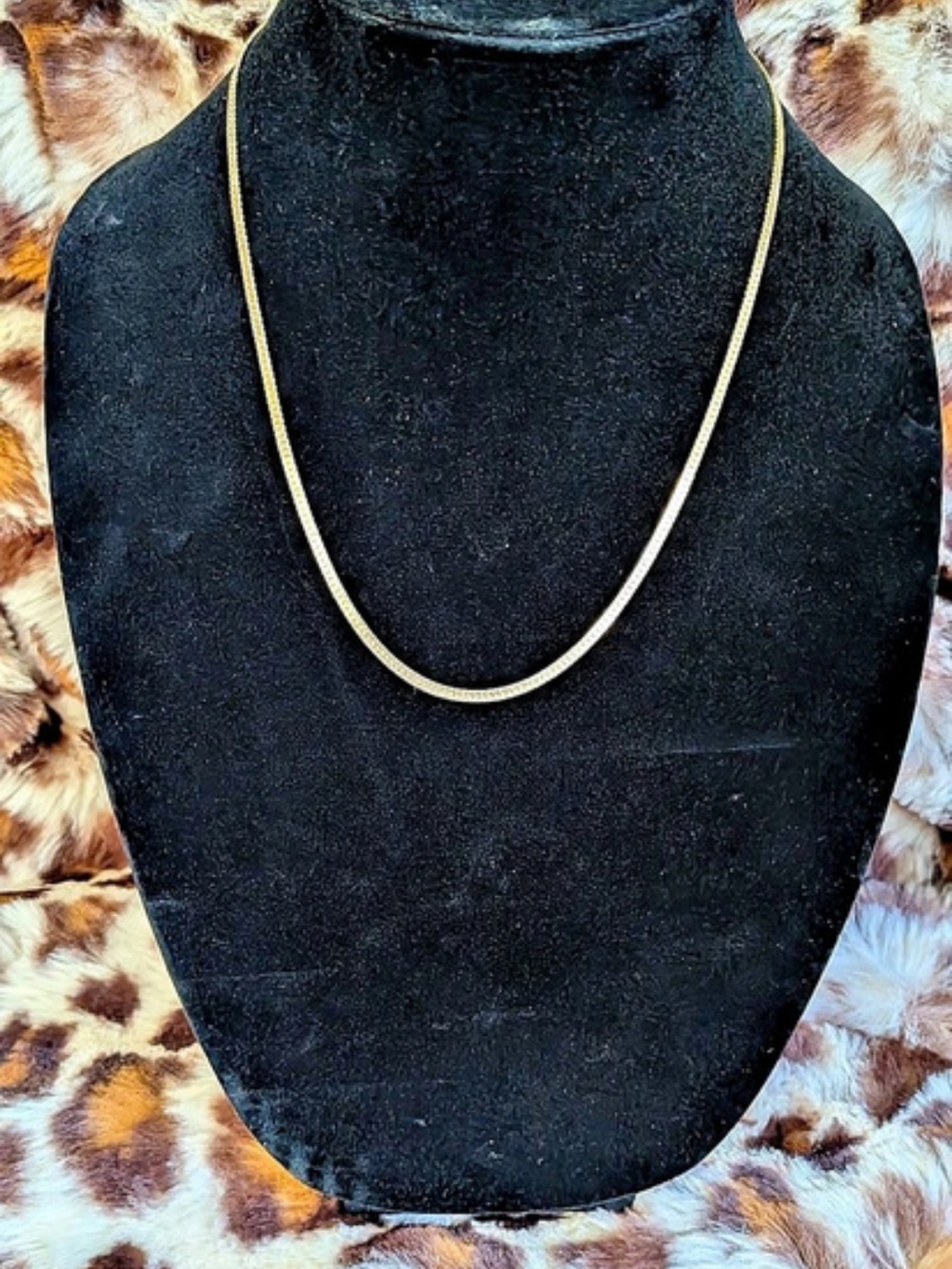 Gold Plated Thin Necklace